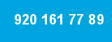 920 161 77 89 920 161 77 89